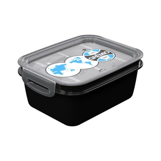 Marmita De Plástico Hermetica 850ml Grêmio Oficial Plasutil em Oferta na Shopee