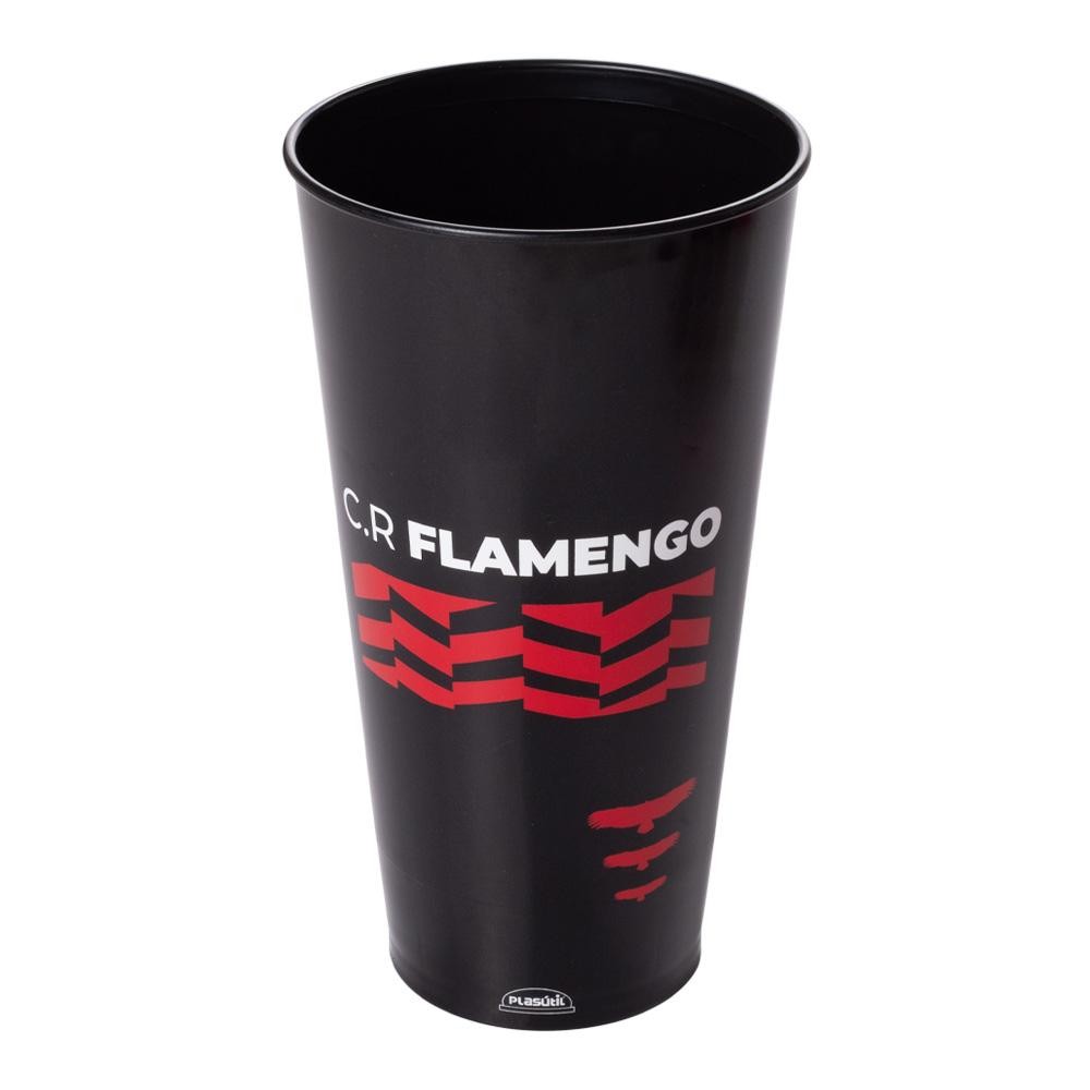 Copo de Plastico 700 ml - Flamengo Oficial Plasutil - Home & Living