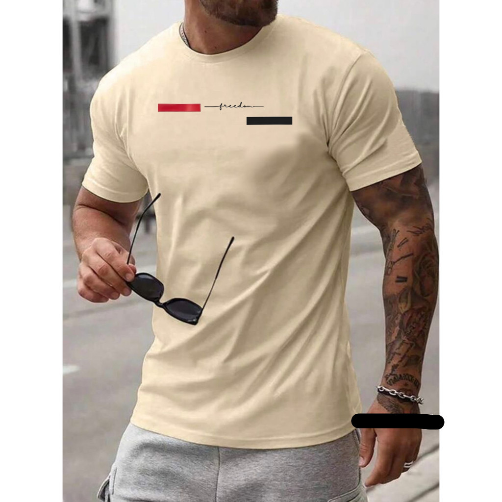 Camiseta Masculina Liberdade Freedom Camiseta100% algodão Lançamento