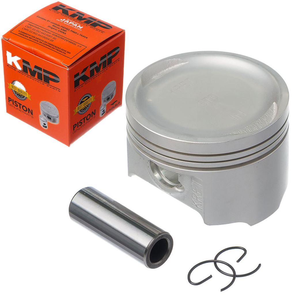 Pistão CG 160 Cargo CG 160 Fan CG 160 Start ES CG 160 Titan ESDI CG 160 Titan EX 15/20 - Spare Parts and Accessories for Vehicles