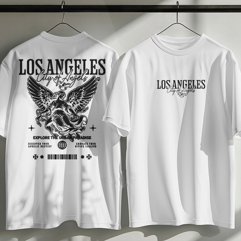 Camisa Premium Streetwear City Of Los Angeles Blusa Unissex  Camiseta 100% Algodão