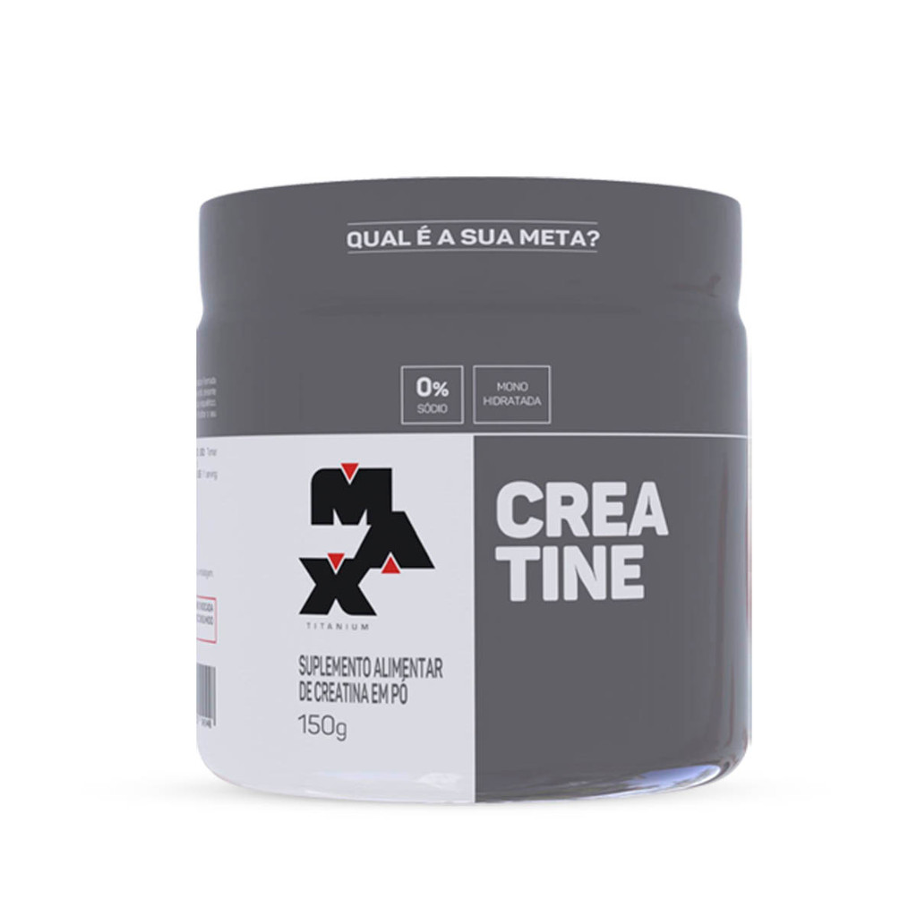 Creatina 150g Max Titanium Monohidratada Pura em Pó