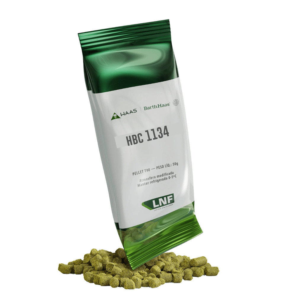Lúpulo Barth Haas HBC 1134 - 50g (pellets)