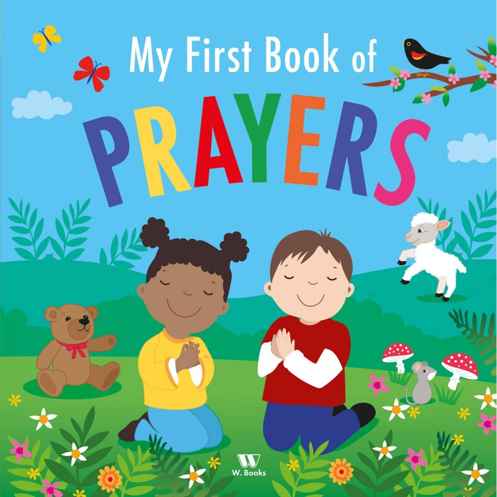 Livro Literatura infantil My first book of prayers W.Books em Oferta na Shopee