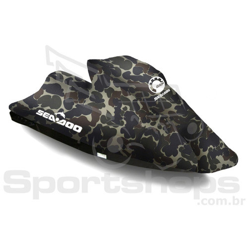 Capa Jet Ski Sea Doo Rxt/ Rxt X/ Gtx/ Gti Se 155 - Camuflada