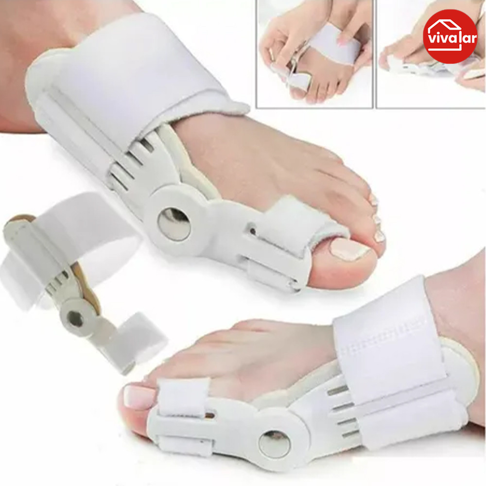 Kit 2 em 1: Corrector de Joanetes Ortopédico Noturno + Palmilha Articulada em Oferta na Shopee