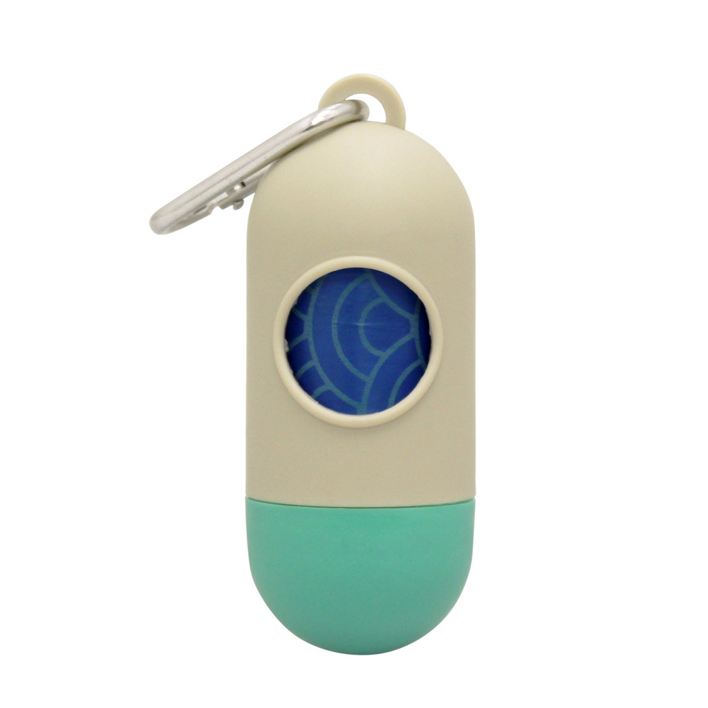 Dispenser Cata Caca com Refil Bio Estampa Waves GermanHart