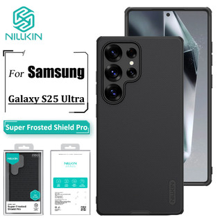 Nillkin Super Fosco Escudo Pro Caso Para Samsung Galaxy S25 Ultra De Telefone Fino TPU + PC Anti Impressão Digital À Pro em Oferta na Shopee