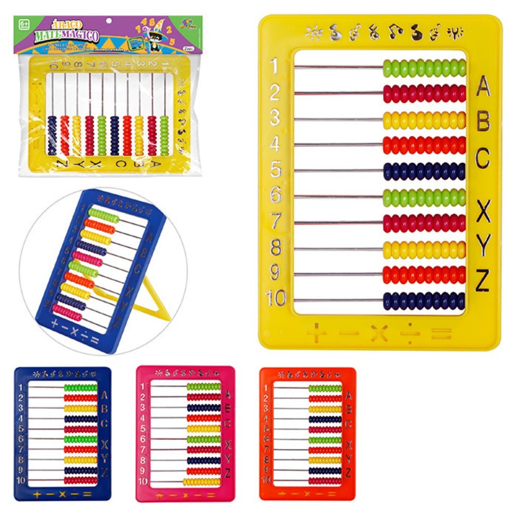 Brinquedo infantil  Abaco Plastico 13X18Cm em Oferta na Shopee