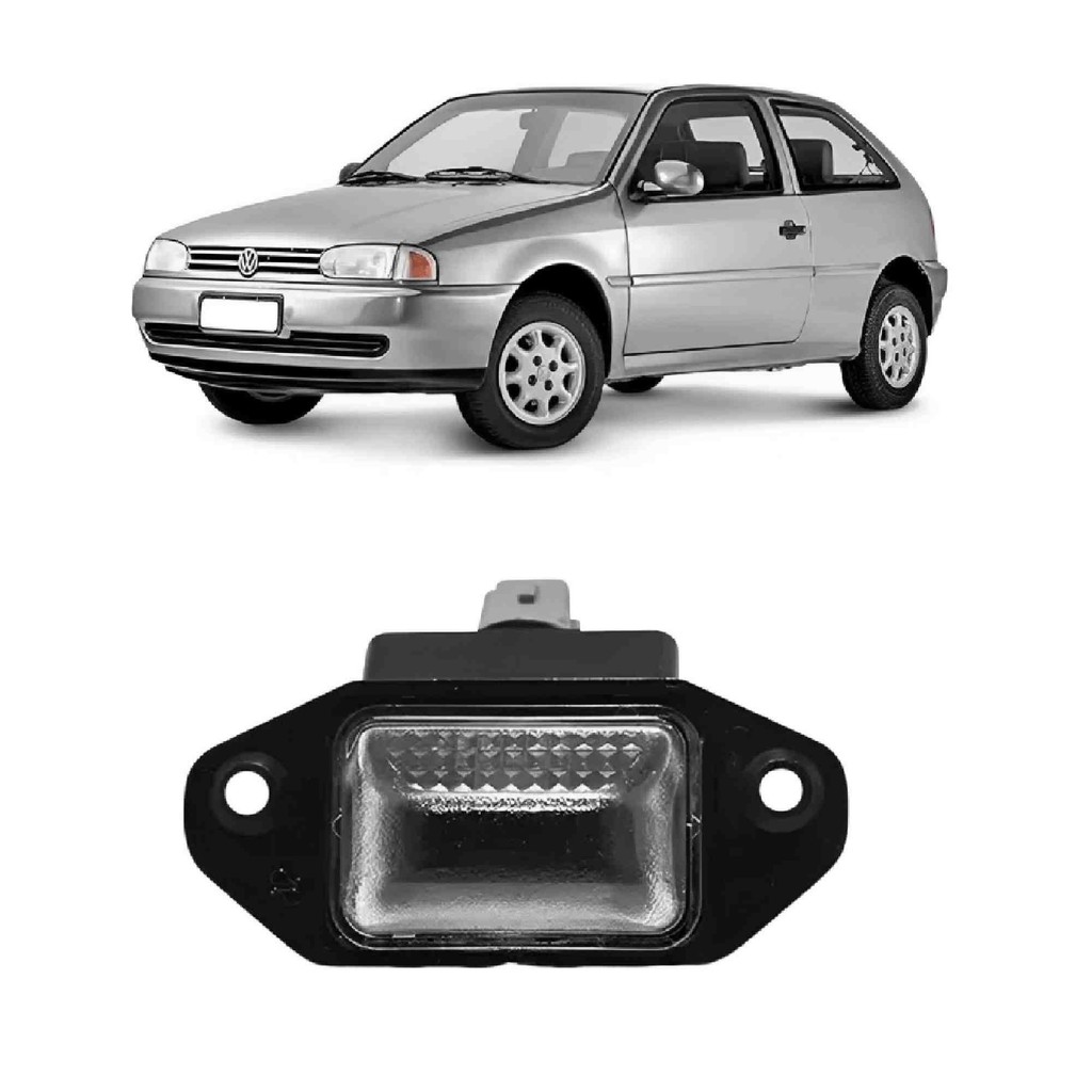 Lanterna Luz De Placa Gol G2 Bola 1995 A 2000 Com Soquete em Oferta na Shopee