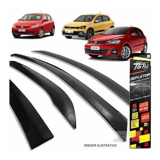 Calha Chuva Defletor Gol Voyage G6 4pt 2012 14 15 16 17 2018