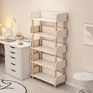 Estante de madeira para livros, estante para estudo infantil, 2/3/4/5/6 organizador de prateleira de armazenamento em Oferta na Shopee