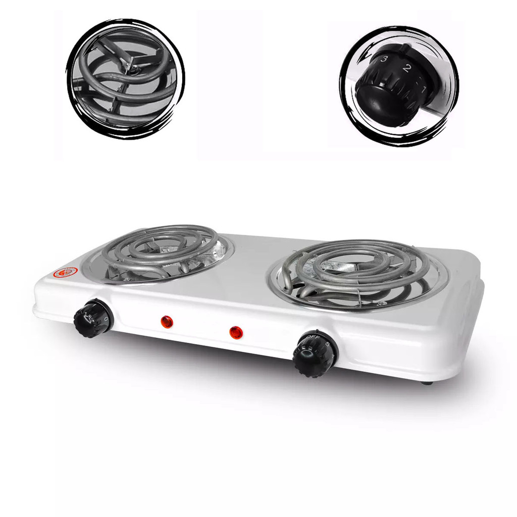 Fogao Eletrico Portatil Relinx 2 Bocas Cooktop 2000w 127v em Oferta na Shopee