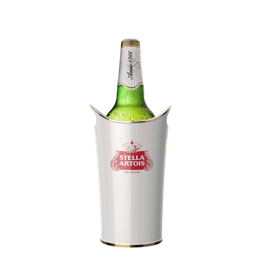 Cervegela Stella Artois, Suporte para Garrafa de Cerveja 600ml - Ruvolo em Oferta na Shopee
