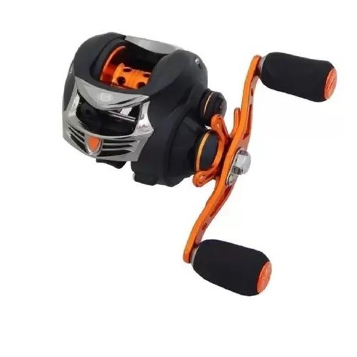 Carretilha Albatroz Python Gold Drag 4 kg 8 Rolameto Direita