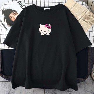 CAMISETA ALGODÃO PREMIUM ANIME KITTY STREETWEAR ENVIO IMEDIATO em Oferta na Shopee
