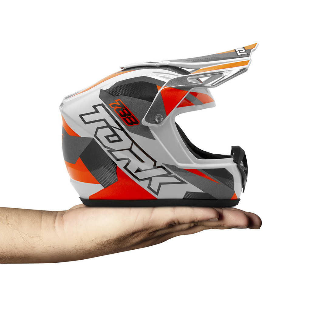 Mini Capacete Pro Tork Cross Factory Edition Enfeite Decoração Souvenir Presente Lembrança Miniatura