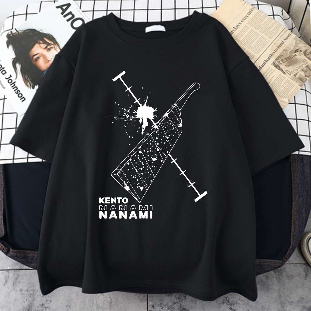 Camiseta Ken to Nanami Harajuku Aesthetic  De Qualidade Promoção 2025 em Oferta na Shopee