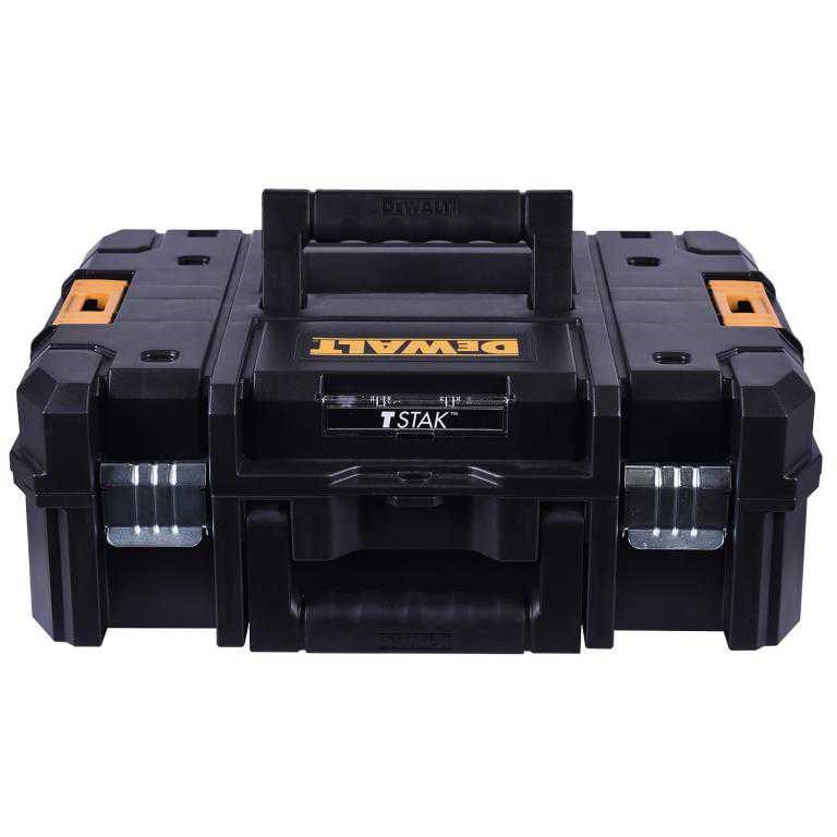 Maleta Plastica Nº2 Tstak 13" com Fecho Metálico Dewalt DWST17807 em Oferta na Shopee