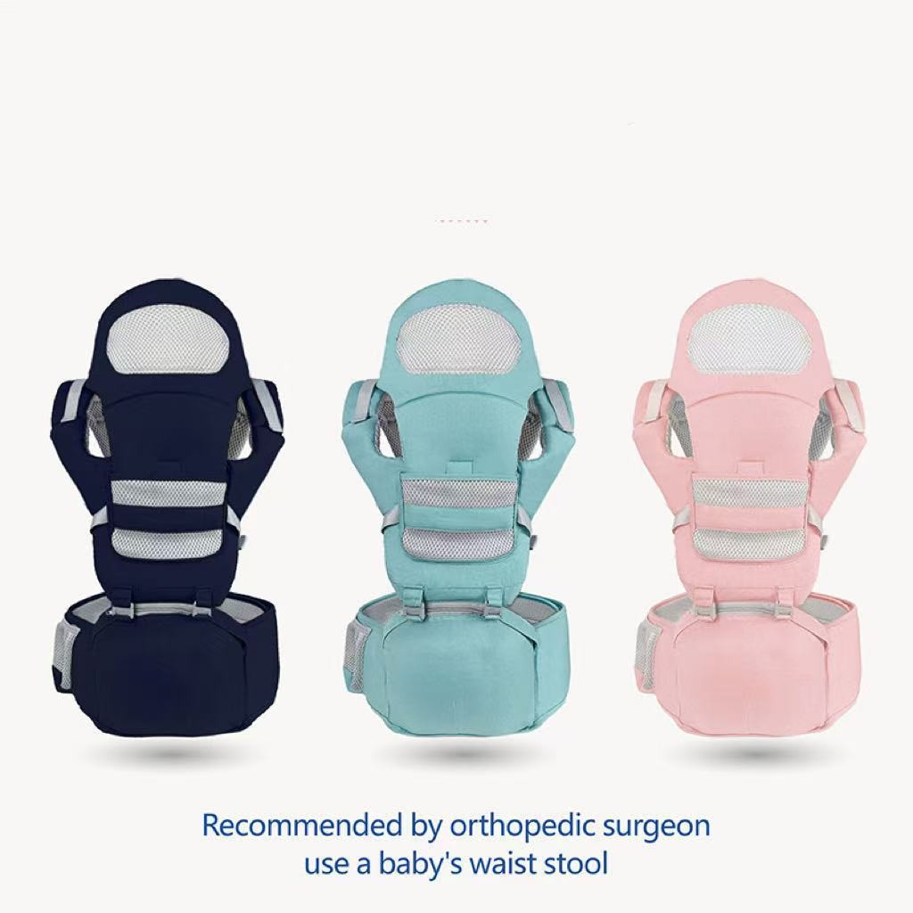 Banco De Cintura Para Bebê Canguru Bebe Passeio Varias Cores Mochila Infantil Hipseat Carrier--3792 em Oferta na Shopee
