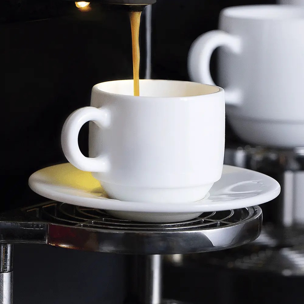 Xícara para Café Chá Chocolate Quente com pires Nadir Opaline 90ml