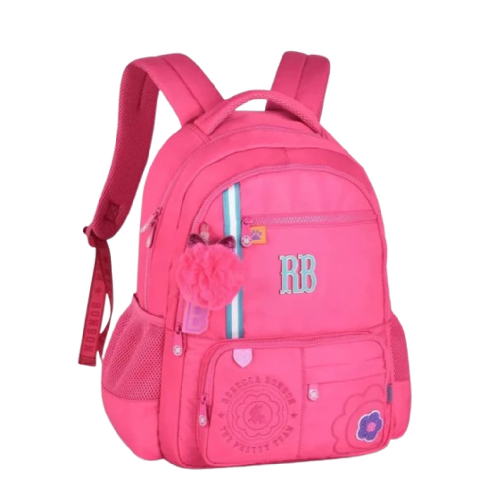 Mochila de Costa Juvenil Feminina Rebecca Bonbon The Pretty Team  - Clio Style COR:ROSA em Oferta na Shopee