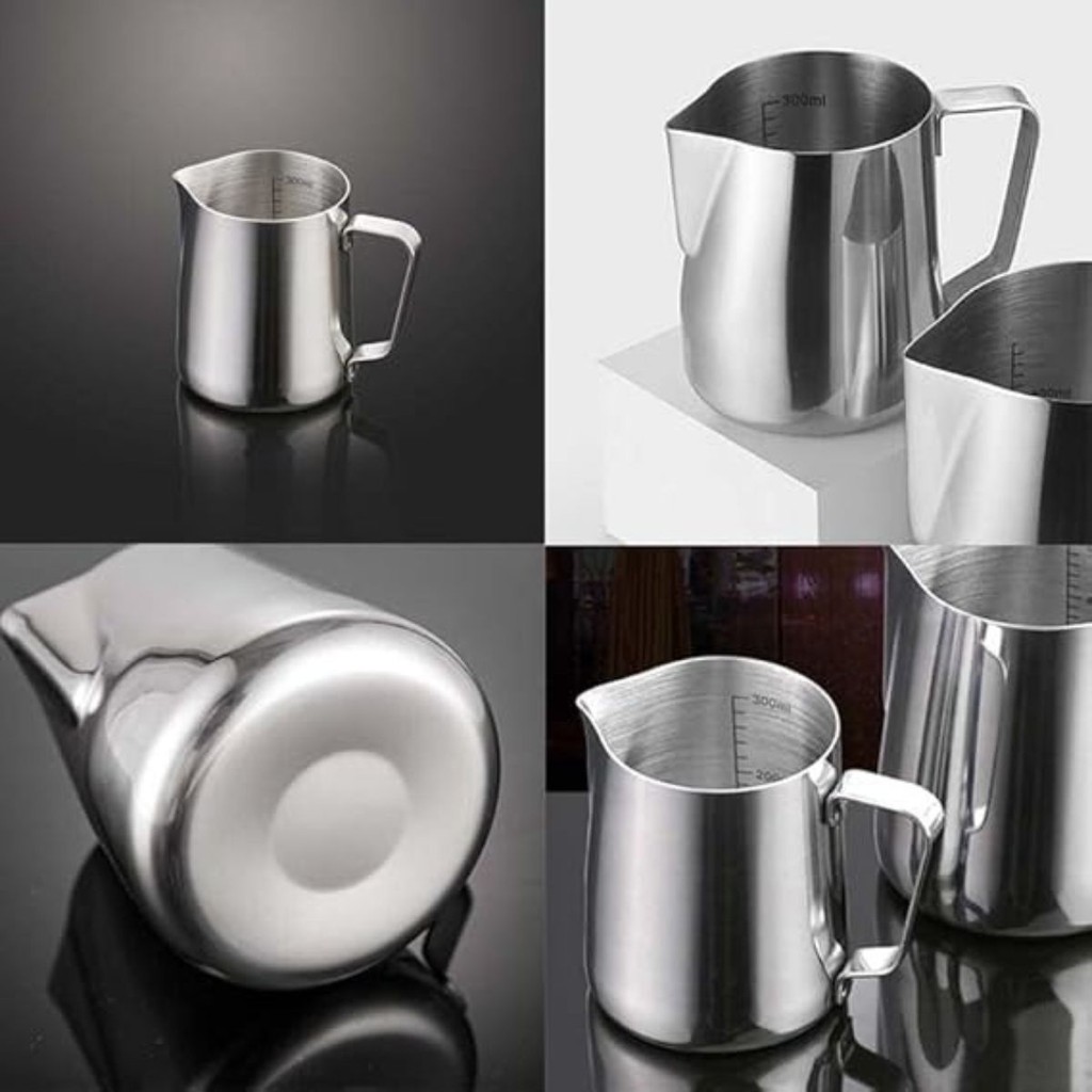 Jarra Para Espuma De Leite E Café P, M,e G, Arte Com Latte, Pote, Acessórios De Cozinha XDX - 56004