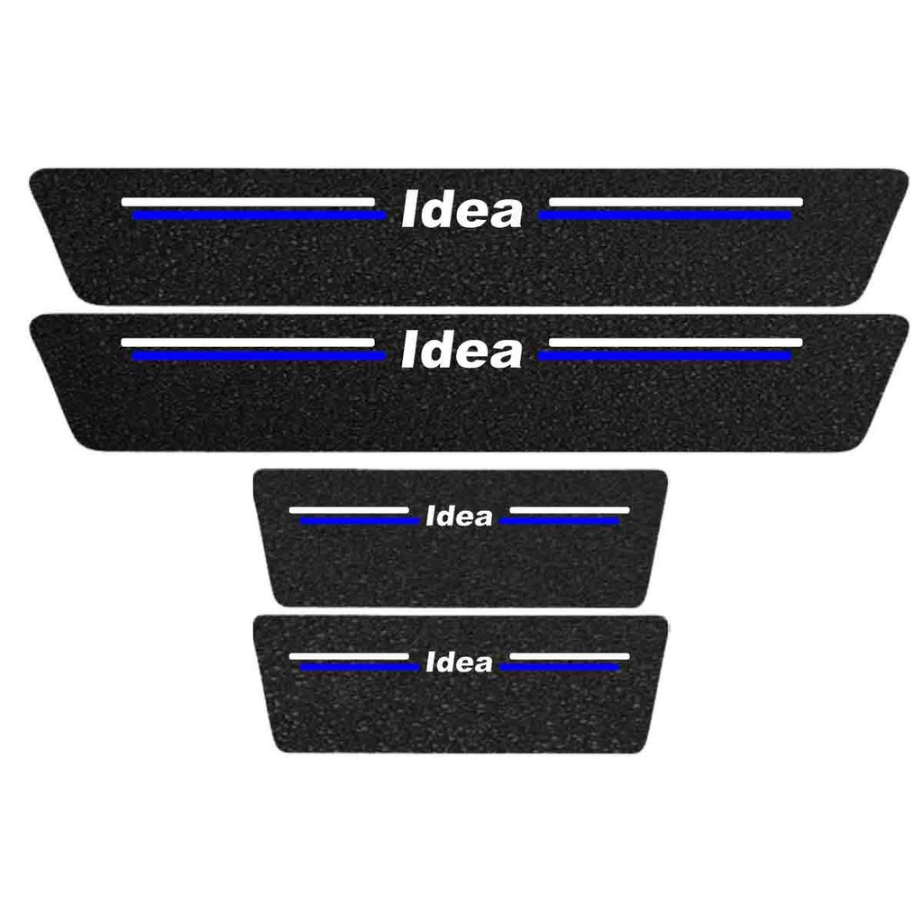 Kit Soleira Protetora Porta Premium Blue PVC  -  Idea