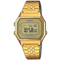 RELÓGIO FEMININO CASIO VINTAGE DOURADO LA680WGA-9DF