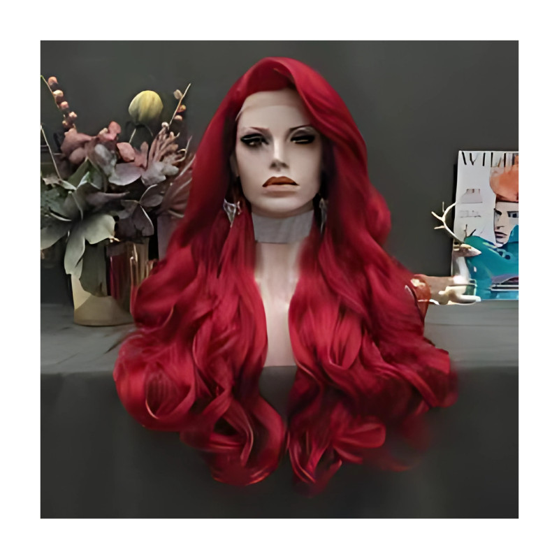 Peruca Longa Ondulada P/Festa - Carnaval  - Cosplay