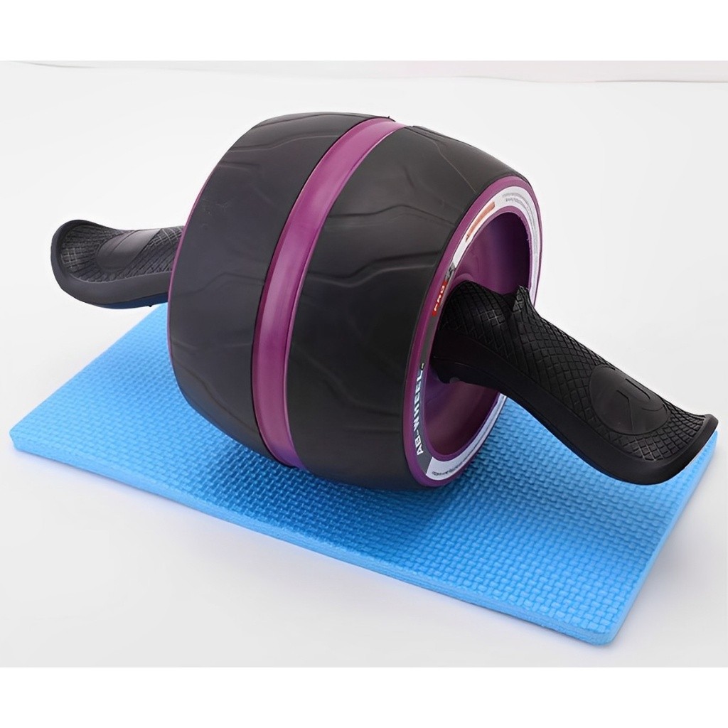 Exercício Abdominal Fitness Ultra Pro Estabilizadora Com Tração Roda Larga Lombar Aumenta Densidade Abdominal