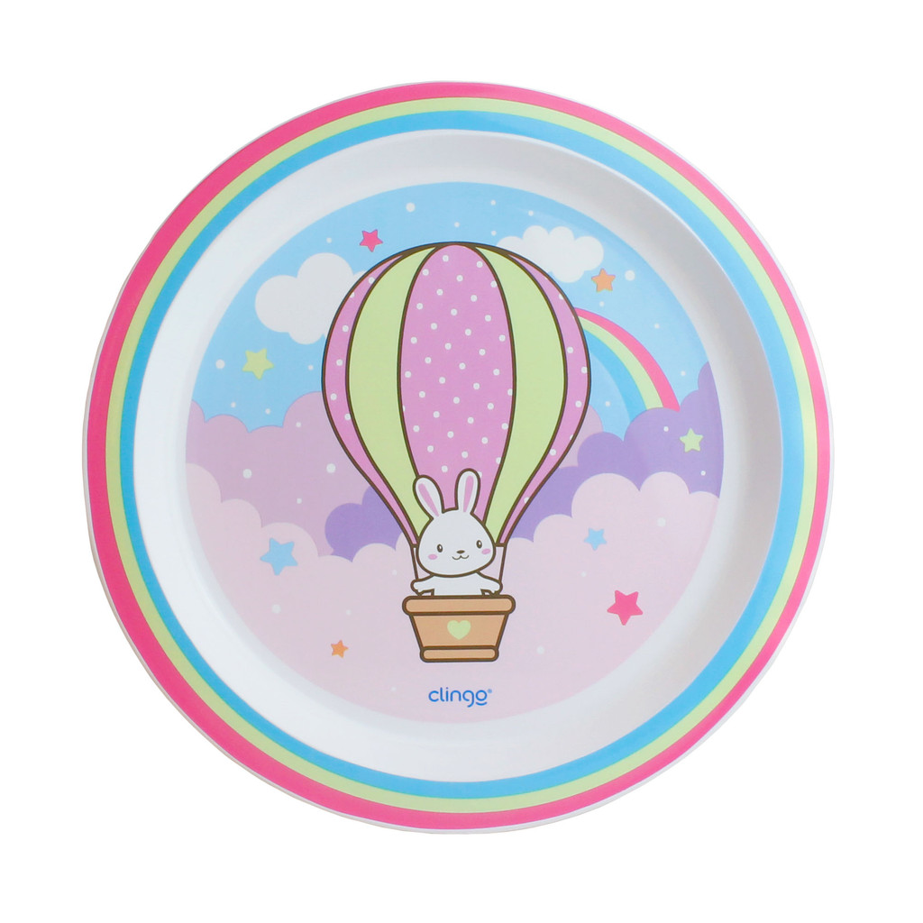 Prato Infantil Balão Micro-ondas Livre de BPA