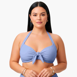 Biquíni Cores Lisas Com Sutiã Bojo Aro Reforçado Avulso Meia Taça Moda Praia Verão Tendência