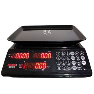 Balança Comercial INMETRO Digital 33kg Alta Precisão Bivolt Balmak e Bateria Prato Feirante em Oferta na Shopee