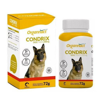 Suplemento Organnact Condrix Dog Tabs 1200mg 60 Tabletes em Oferta na Shopee