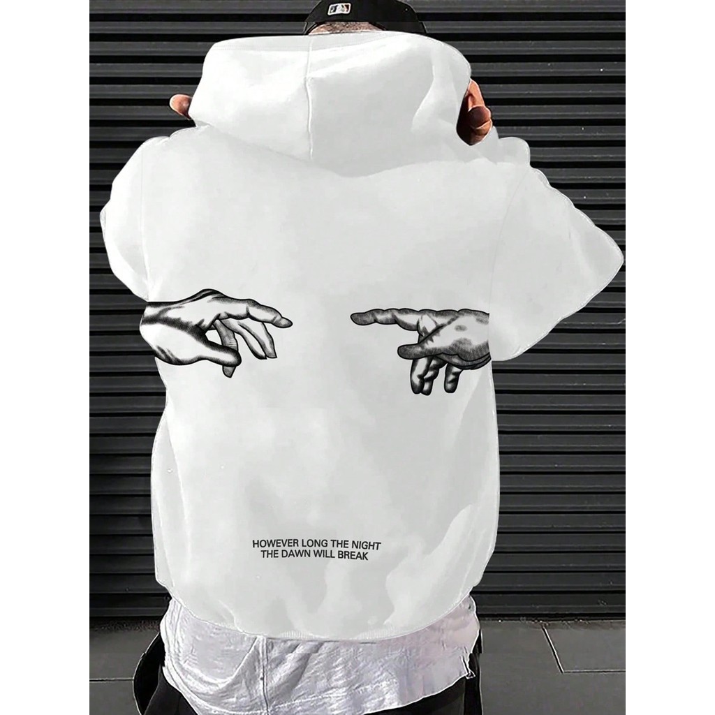 Blusa De Frio Moletom Canguru Feminino e Masculino Estampado Streetwear Flanelado