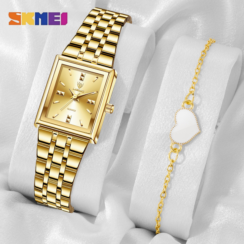 LIEBIG Jam Tangan Perempuan Relógio De Quartzo De Aço Inoxidável À Prova D'água Requintado Feminino De Alta Qualidade L1 em Oferta na Shopee