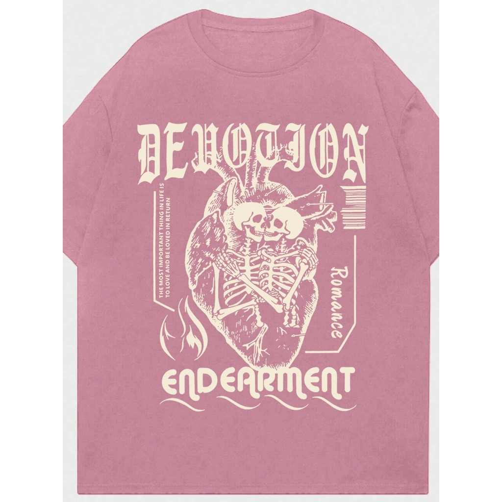 Camiseta Oversized Unissex Larga Rock Camisa Blusa T Shirt Streetwear Estampa Bordada Personalizada