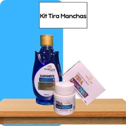Kit Tira Manchas 3 Produtos Para Clarear a sua Pele A Pronta Entrega