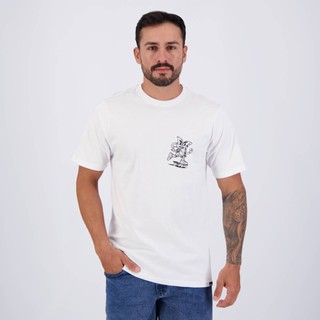 Camiseta Hurley Make Branca em Oferta na Shopee