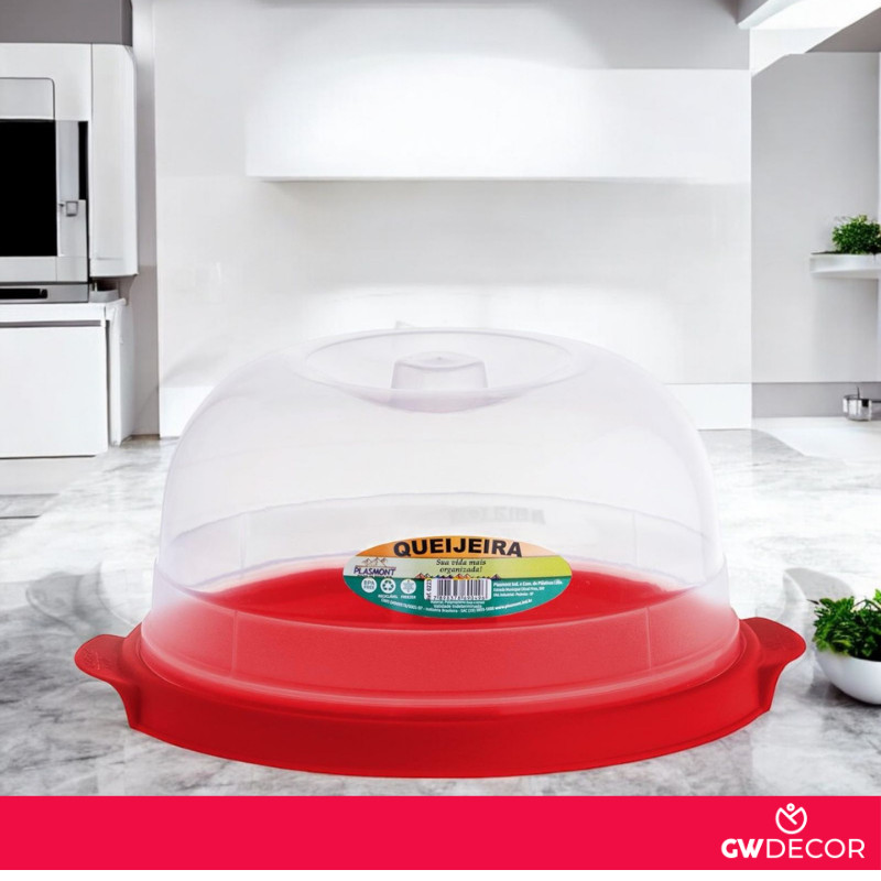 Queijeira de Plastico Porta Queijo Com Tampa Hermetica em Oferta na Shopee