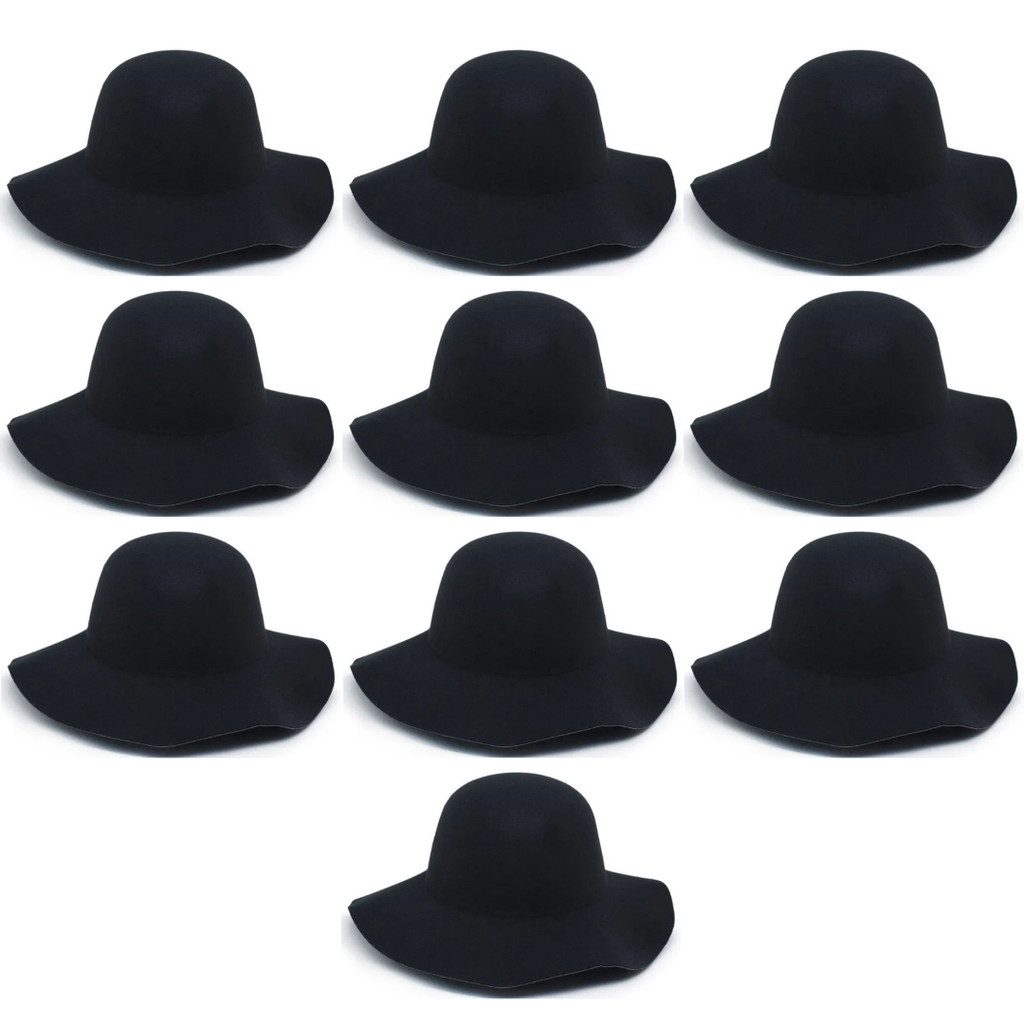 KIt 10 Chapéu Cata Ovo tradicional de Feltro