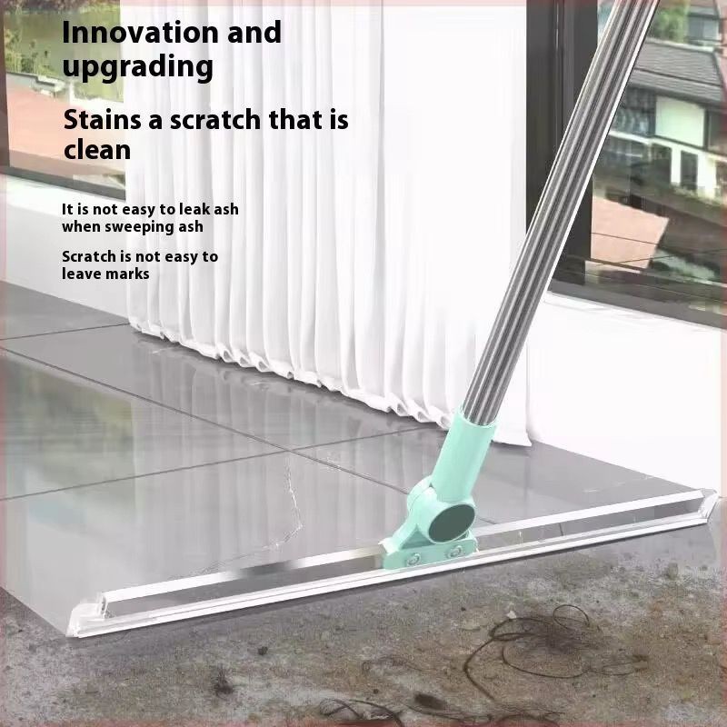 KIT Rodo de Silicone Para Limpeza de Piso Vidros Com Gancho Secos e Molhados Uso Duplo Vassoura Mágica