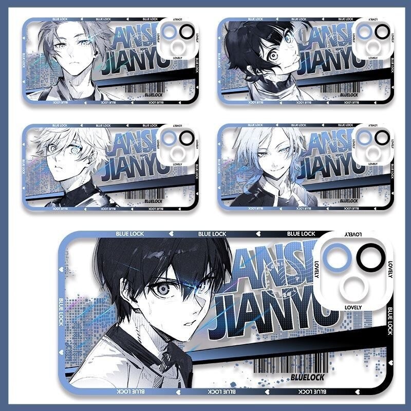 Capa De Telefone Anime BLUE LOCK Para Samsung Galaxy A54 A55 A34 A35 A56 A36 A26 A12 A14 A15 A16 A25 A52 A52S A53 A24 In