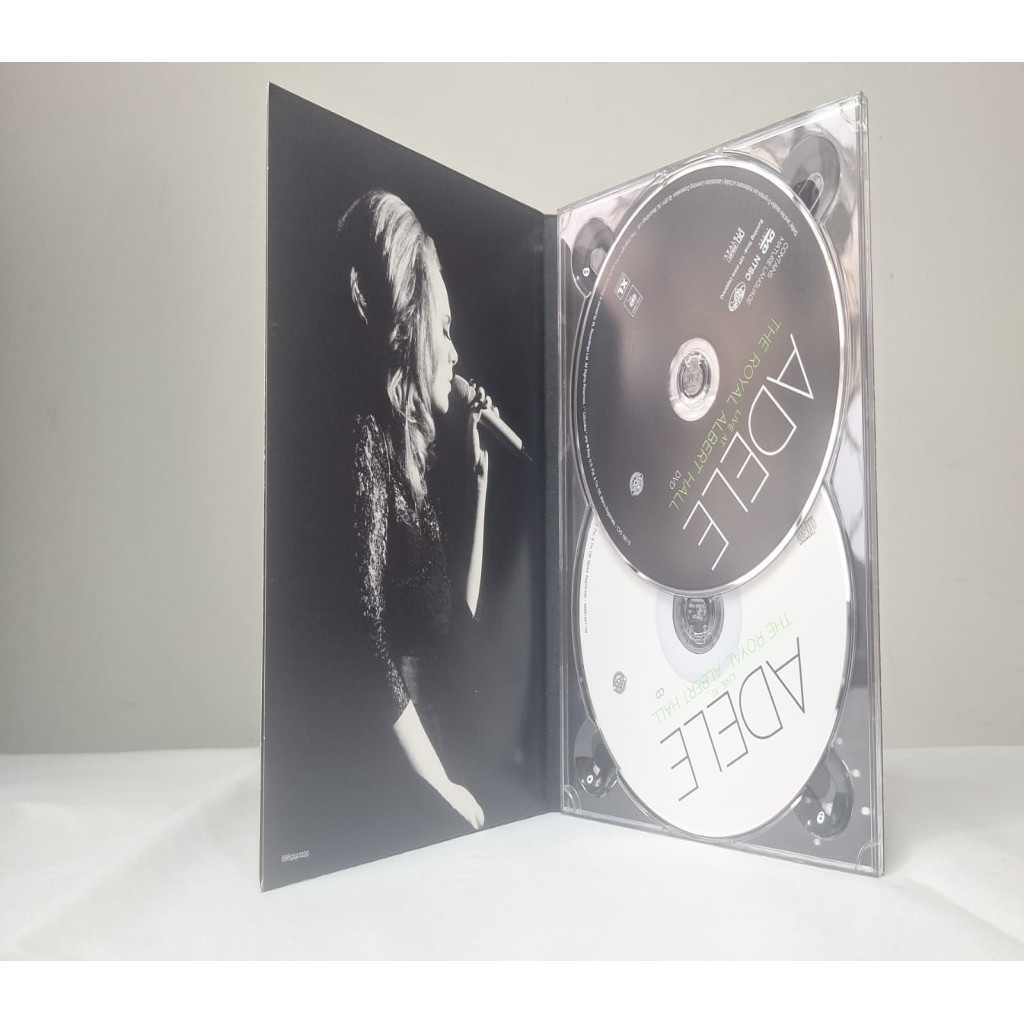 DVD Adele - Live At The Royal Albert Hall - 1 DVD + 1 CD editora XL Recordings