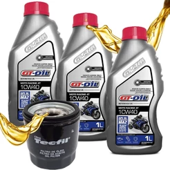 Troca de Óleo P/ Kawasaki Ninja 400 Ninja 650 Ninja 300 Versys 650 Gt Oil 10w40 + Filtro