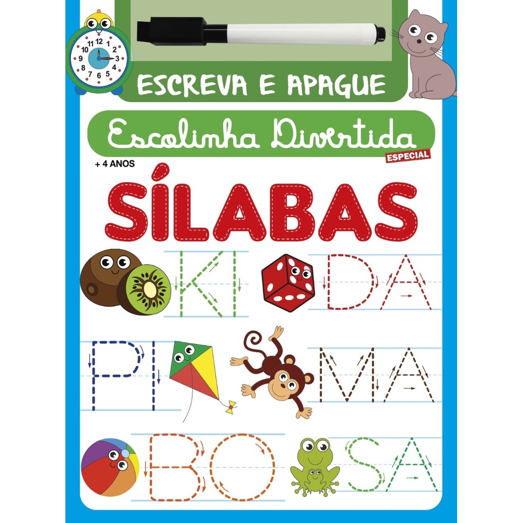 Série Escolinha Divertida Especial - Silabas   L133