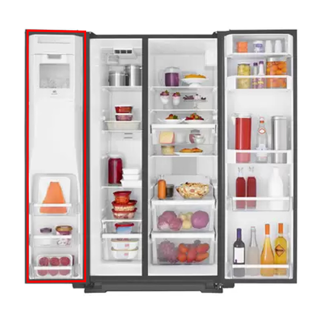 Borracha Gaxeta Para Brs62 Brastemp Geladeira Side By Side Freezer