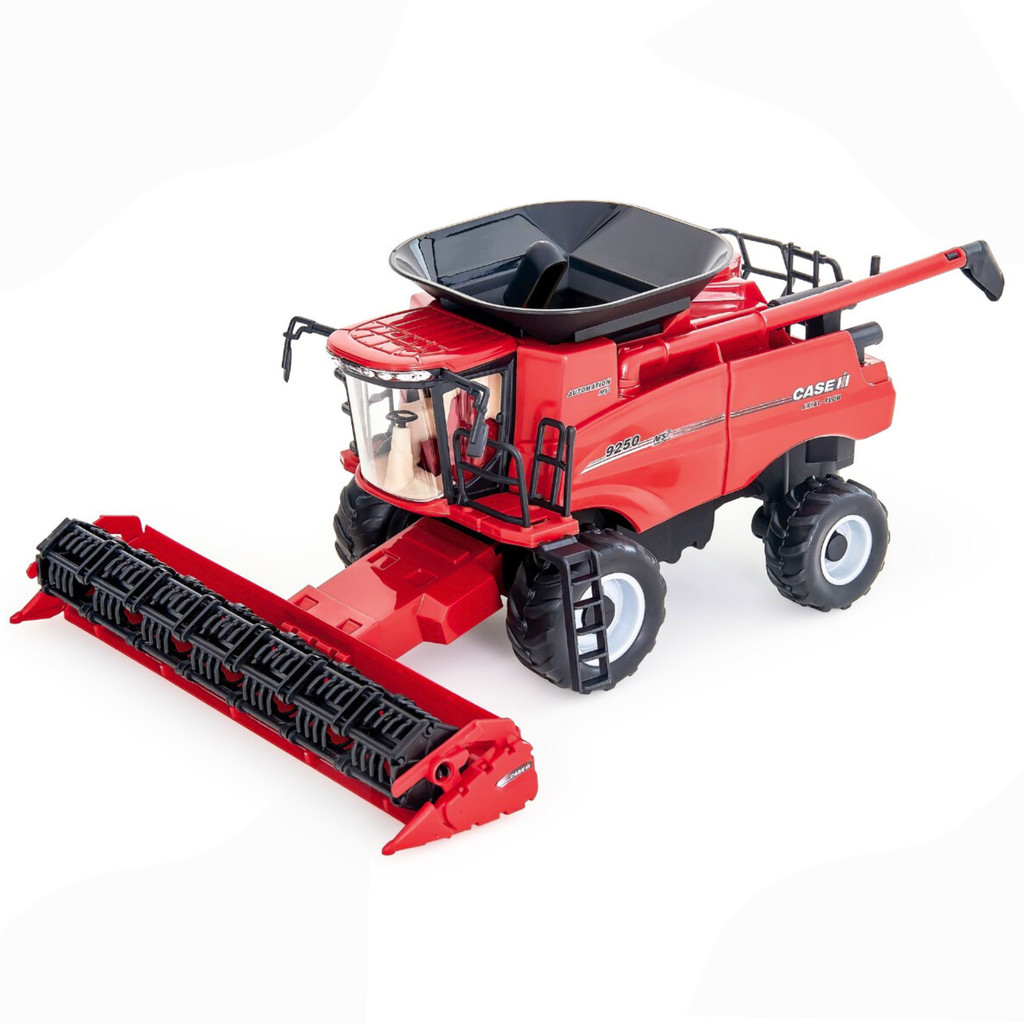 Brinquedo Colheitadeira Miniatura Trator Case Axial Flow