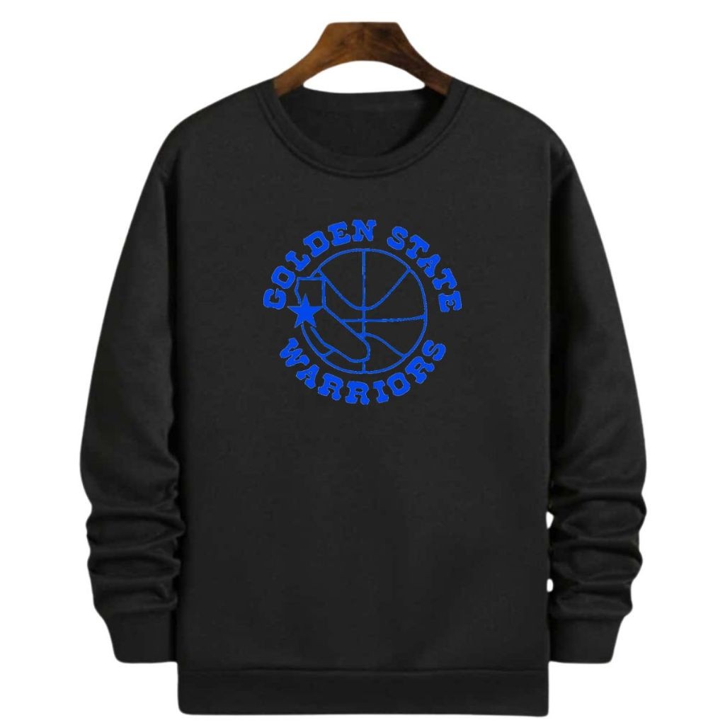 Blusa Moletom Gola Basquete Golden State Retro Basketball